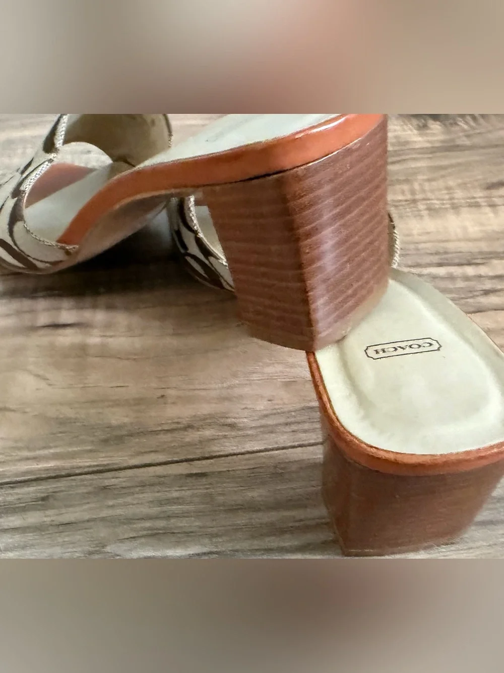 Coach heels 8